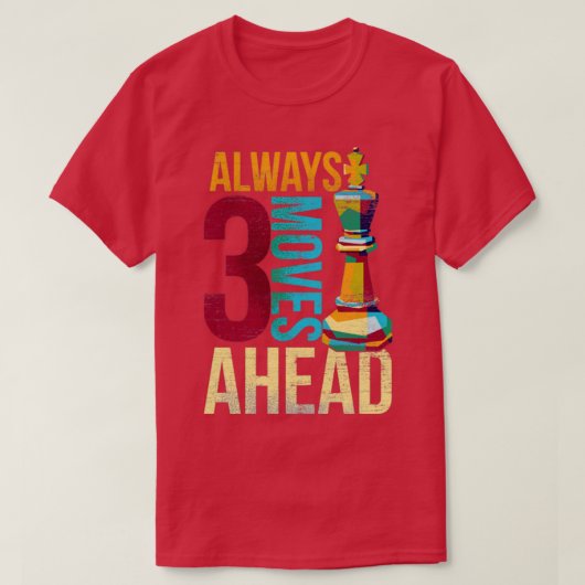 Chess Strategy Board Game Lover Chess 4192 T-shirt (Design voorkant)