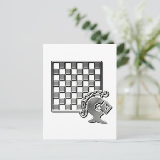 Chess Strategy Briefkaart (Staand voorkant)