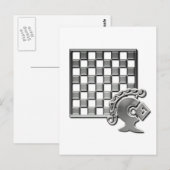 Chess Strategy Briefkaart (Voorkant / Achterkant)