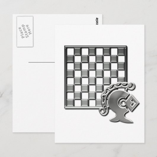 Chess Strategy Briefkaart (Voorkant / Achterkant)