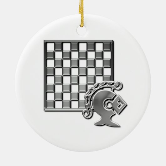 Chess Strategy Ornament (Achterkant)