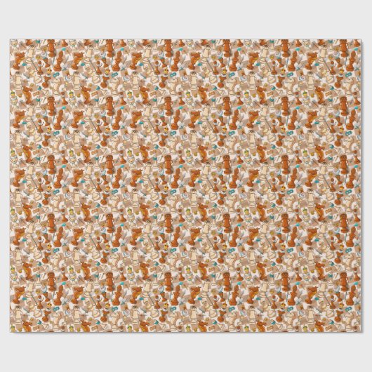 Chess-strijd Cadeaupapier (Vlak)