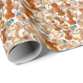 Chess-strijd Cadeaupapier (Rol Hoek)