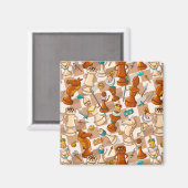 Chess-strijd Magneet (Voorkant / Achterkant)