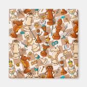 Chess-strijd Magneet (Voorkant)