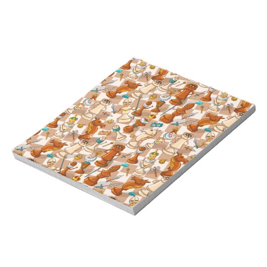 Chess-strijd Notitieblok (Linkerzijde)