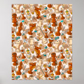 Chess-strijd Poster (Voorkant)