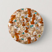 Chess-strijd Ronde Button 5,7 Cm (Voorkant)