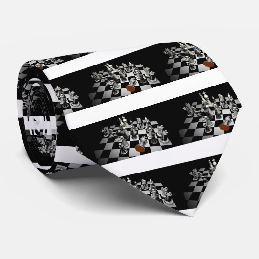 Chess Stropdas (Opgerold)