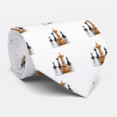 Chess Stropdas (Opgerold)