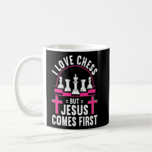 Chess Stuff Chess Club Chess Merch Christelijk Koffiemok