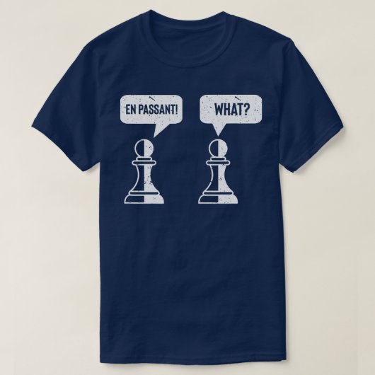 Chess Stuff Chess Club T-shirt (Design voorkant)