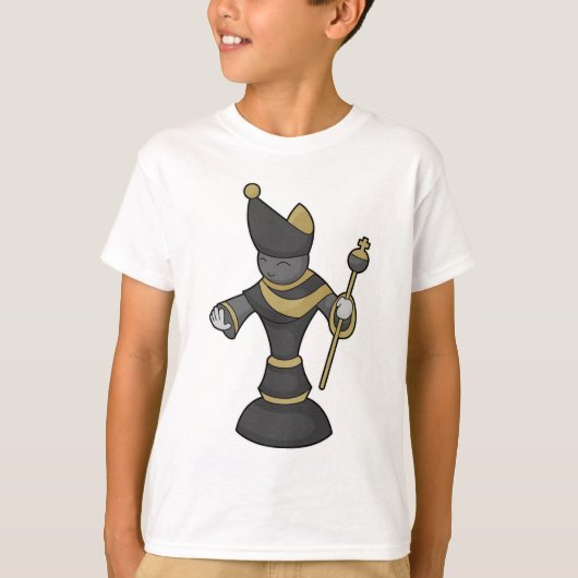 Chess-stuk bisschop Chess T-shirt (Voorkant)