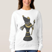 Chess-stuk bisschop Chess Trui (Voorkant)