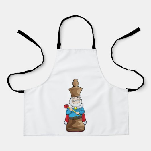 Chess-stuk King Chess Schort (Voorkant)