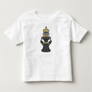 Chess-stuk King Crown Chess Kinder Shirts
