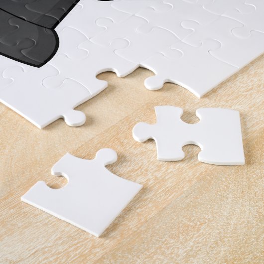 Chess-stuk King Crown Chess Legpuzzel (Zijkant)