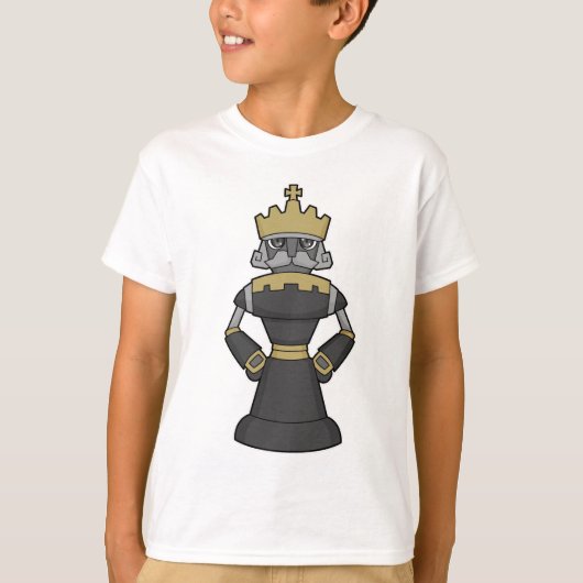 Chess-stuk King Crown Chess T-shirt (Voorkant)