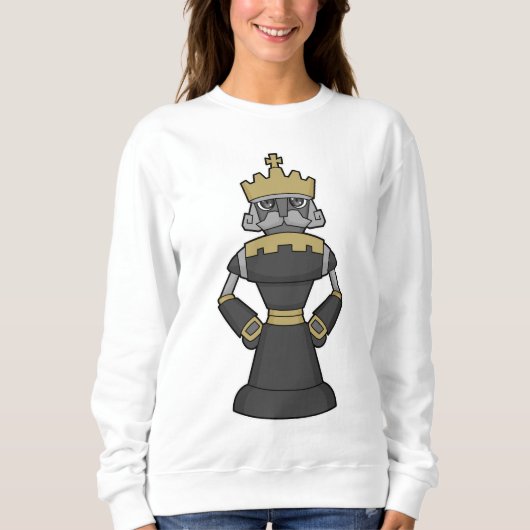 Chess-stuk King Crown Chess Trui (Voorkant)