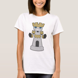 Chess-stuk Rook Chess T-shirt