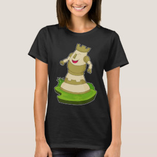 Chess-stuk Rook Chess T-shirt