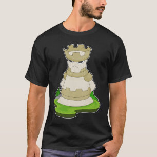 Chess-stuk Rook Chess T-shirt