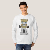 Chess-stuk Rook Chess T-shirt (Voorkant volledig)
