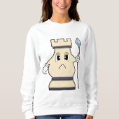 Chess-stuk Rook op Chess.PNG Trui (Voorkant)