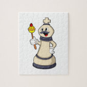 Chess-stukje King op Chess.PNG Legpuzzel (Verticaal)