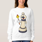 Chess-stukje King op Chess.PNG Trui (Voorkant)