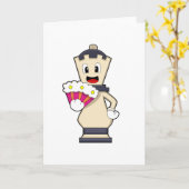 Chess-stukje koningin op Chess.PNG Kaart (Gele Bloem)