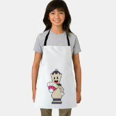 Chess-stukje koningin op Chess.PNG Schort (Insitu)