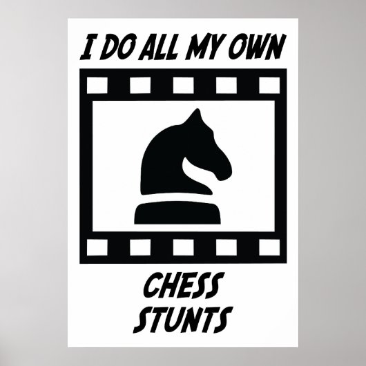 Chess Stunts Poster (Voorkant)