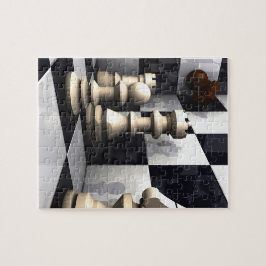 Chess Style Legpuzzel (Horizontaal)