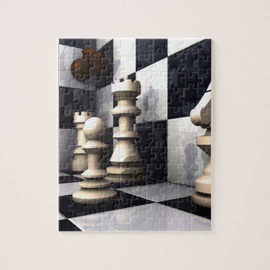 Chess Style Legpuzzel (Verticaal)