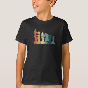 Chess T-shirt Retro Chess Design - Chess