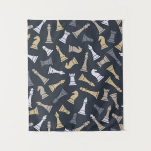 Chess Tapestry Wandkleed