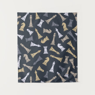 Chess Tapestry Wandkleed