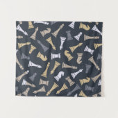 Chess Tapestry Wandkleed (Voorkant (horizontaal))