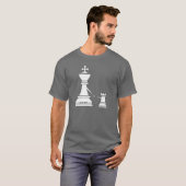 Chess Teacher, mentor, Mannen T-shirt (Voorkant volledig)
