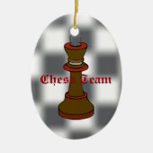 Chess Team of Chess Club Ornament (Voorkant)