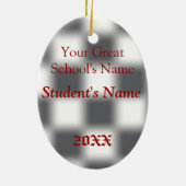 Chess Team of Chess Club Ornament (Achterkant)