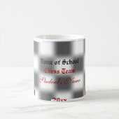 Chess Team of Chess Club Personalized Mug Koffiemok (Center)