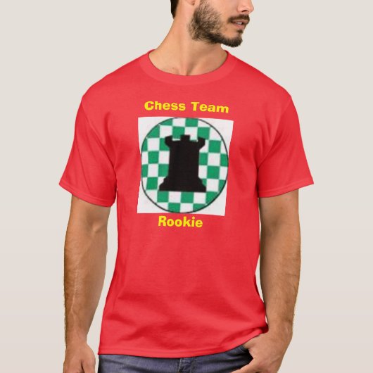 Chess Team Rookie T-shirt (Voorkant)