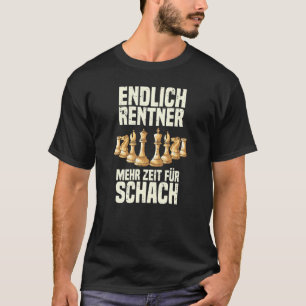 Chess, tenslotte nog meer tijd voor de schaakspele t-shirt