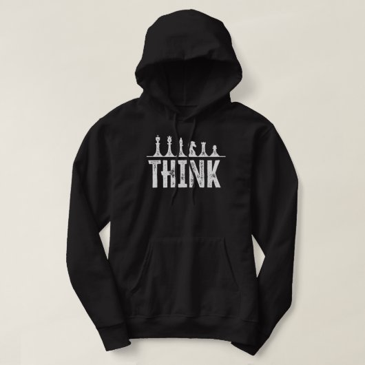 Chess Thées Gifts for Chess Players Mannen Hoodie (Design voorkant)