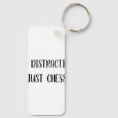 Chess Themed Wall Clock Sleutelhanger (Achterkant)