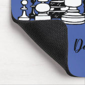 Chess Thgerespecteerde Personalized Mousepad Muismat (Hoek)