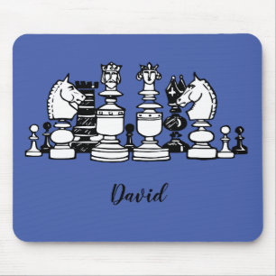 Chess Thgerespecteerde Personalized Mousepad Muismat