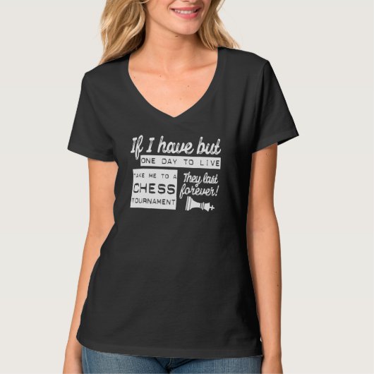 Chess Tournament Chess Ma Chess T-shirt (Voorkant)